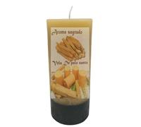 BOUGIE PALO SANTO. PROTECCIÓN, NETTOYAGE, PURIFICATION. Parfum sacré. Velon Palo Santo. Cire de miel écologique. Fabriquée par des artisans en Espagne.