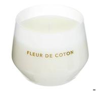 Atmosphera - Bougie parfumée Glowy - 300 g - Fleur de coton blanc