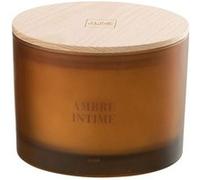 Bougie Parfumée "Accords Essentiels" 10cm Ambre Intime Jaune G