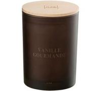 Bougie Parfumée "Accords Essentiels" 12cm Vanille Gourmande Marron G