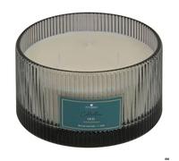 Bougie Parfumée Albie Bois de Oud en Verre 635g Gris 15.1x8.1 cm