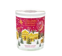 Bougie Parfumée Amande Litchi Collines de Provence 180g