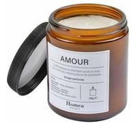 Bougie parfumée Apothicaire avec couvercle - Amour - D 7,5 x H 9,5 cm