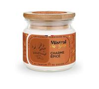 Bougie Parfumée Artisanale "Charme épicé" 40 heures 150ml | Mistral des Sens