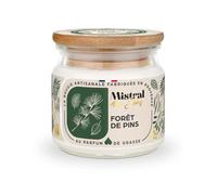 Bougie Parfumée Artisanale "Forêt de Pins" 40 heures 150ml | Mistral des Sens