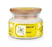 Bougie Parfumée Artisanale "Monoï" 70 heures 300ml | Mistral des Sens