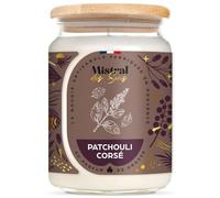 Bougie Parfumée Artisanale "Patchouli corsé" 150 heures 700ml | Mistral des Sens
