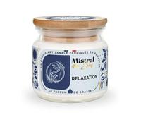 Bougie Parfumée Artisanale "Relaxation" 40 heures 150ml | Mistral des Sens