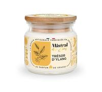Bougie Parfumée Artisanale "Trésor d'Ylang" 40 heures 150ml | Mistral des Sens