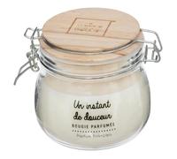 Bougie parfumée - ATMOSPHERA - Modèle 2 - 330g - Vanille & Ambre - Rose & Patchouli