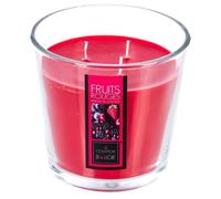 Bougie Parfumée Atmosphera Nina 500 g Pot en Verre Fruits Rouges