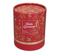Bougie Parfumée - ATMOSPHERA - Soir de Noël - 210g - Fève de Tonka & Café - Rouge
