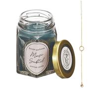 Bougie parfumée au musc CADIX couleur verte + bracelet surprise
