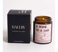 Bougie parfumée au soja « Hug in a jar » - Cadeau de divorce pour femme, cadeau de deuil pour fausse couche de cancer, « Get Well Soy », cadeau de condoléances et d'encouragement