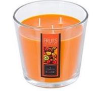 Atmosphera Nina Bougie Parfumée 500 g en Bocal en Verre Fruits Exotiques