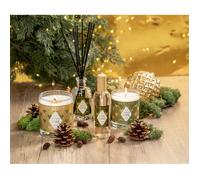 BOUGIE PARFUMÉE AVEC UNE MÈCHE EN BOIS SOUS LE PIN (280G)