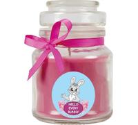 Bougie parfumée Bocal en verre à bonbons Design : BD, Lavande ( Violet ) - 120g