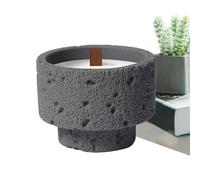 Bougie parfumée - Bougie d'aromathérapie, de soja naturelle avec longue durée de combustion, support en verre décoratif avec design élégant, accessoire de parfum d'intérieur, ambiance relaxante