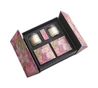 Bougie Parfumée - Bougie En Pot De De Soja À Base De, Bougies De Relaxation Décoratives, Parfum D'aromathérapie Apaisant Pour Mère Femme, Chambre À Coucher, Salon, Spa, Fête, Vacances, Dé