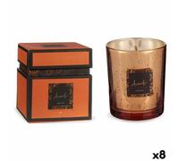 Bougie parfumée Cannelle Orange 8 x 9 x 8 cm (8 pièces)