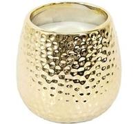 The Home Deco Factory - Bougie parfumée céramique effet martelé 9 cm G