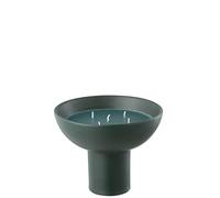 BOUGIE PARFUMEE CERAMIQUE TASSE VERT FONCE 12h