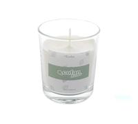 Bougie parfumée - Cire végétale 125 g, parfum cèdre, idéale pour l'environnement, naturelle et écologique, diffuse un parfum doux et durable.