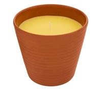 Atmosphera Bougie parfumée Terry en terre cuite – parfum citronnelle – 200 g