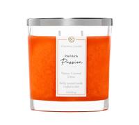 Bougie parfumée Colonial Candle Papaya Passion en pot, bougies très parfumées pour la maison, bougie en cire mouchetée parfumée, 2 mèches, 227 g