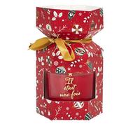 Bougie Parfumée Cracker ""Noël"" 180g Cannelle
