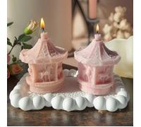 Bougie parfumée de carrousel romantique, parfaite pour la décoration de la maison, les cadeaux d'anniversaire, les cadeaux faits main pour les fêtes, l'aromathérapie pour les restaurants, les fêtes, l
