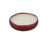 Bougie Parfumée Déco "Livia" 19cm Oud Amber Rouge G