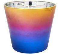 Bougie parfumée effet électroplagage multicolore (H8,3cm)senteur Rêve Poudré - Altobuy Multicolore G