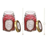 The Concept Factory Bougie parfumée en Bocal avec Bijou Surprise (Lot de 2)