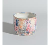 Bougie parfumée en céramique multicolore 9.5x8x9.5cm Multicolore