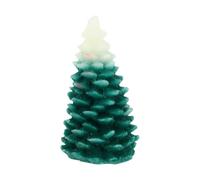 Bougie Parfumée en Cire de Soja Sapin de Noël, Décor de Table Noël | Ambiance Romantique et Éclairage Doux, Style Simple Élégant pour Rebord de Fenêtre, Repas Festif, Amis et Plusieurs styles