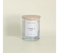 Bougie parfumée en cire végétale, goût santal - Note de fond ambre, vanille/note de cœur bois de santal, musc, note de tête de cardamon - Décoration d'ambiance et merveilleux parfum d'ambiance boisé