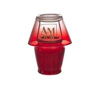 Bougie parfumée en forme de lampe d'amour (H12,5 cm) senteur rêve poudré -