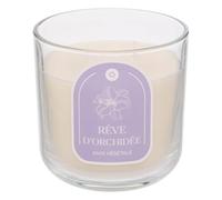 Bougie parfumée en polyéthylène Floa 350 g - Flacon en verre orchidée