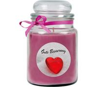 Bougie parfumée en pot de bonbon Design : Rétablissement, Lavande ( Lila ) - 500g