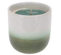 Bougie parfumée en pot de céramique - 9 cm