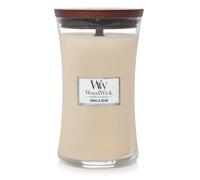 Bougie parfumée en pot en verre WoodWick Parfum vanille Grande taille 623,7 g