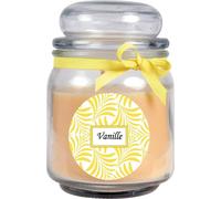 Bougie Parfumée en pot - Parfum Bonbon moyen - 13cm x Ø9 cm - Vanille