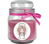 Bougie parfumée en pot - Signe astrologique ( lavande ) 300gr - 70 heures - Capricorne