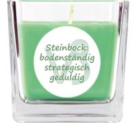 Bougie parfumée en pot - Signe du zodiaque ( Coconut Limes ) 190gr - 50 heures - Capricorne