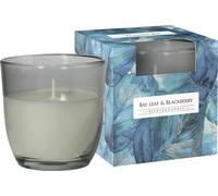 Bougie parfumée en verre BISPOL 22H LAURAL LEAF - STONEberry