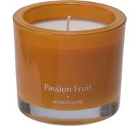 Bougie parfumée en verre Bougie 9cm, Fruit de la Passion, jaune