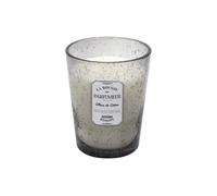 AltoBuy Bougie Parfumée en Verre Bullé Gris Clair Senteur Fleur de Coton H16cm - Rainy