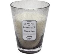 Bougie Parfumée en Verre Bullé Gris Clair Senteur Fleur de Coton H23cm - Altobuy Gris G