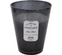 Bougie Parfumée en Verre Bullé Gris Foncé Senteur Musc Blanc H23cm - RAINY - ALTOBUY Gris G